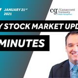 Daily Stock Market Update - January 21st 2021