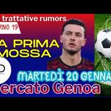 GENOA: BIJLOW primo passo di un MERCATO che non decolla. Ciao DAGASSO, va al Venezia. E BALDANZI?