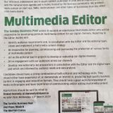 Multimedia Editor Needed