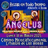 ANGELUS DE HOY LUNES 31 DE MARZO 2025, 🙏ORACION A NUESTRA MADRE 🌹LA VIRGEN MARIA 🙏. Rezar en todo tiempo