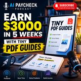 Earn $3000 in 5 Weeks with Tiny PDF Guides