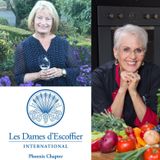 Linda Kissam and Candy Lesher - Les Dames d'Escoffier International in Phoenix AZ