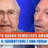 Pippo Baudo Demolisce Amadeus: Il Conduttore E' Una Furia!