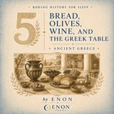 Ancient Greece - BREAD, OLIVES, WINE, AND THE GREEK TABLE
