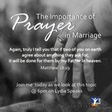 The Importance of Prayer in Marriage
