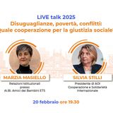 FarisTALK 2025: ospite Silvia Stilli. Disuguaglianze, povertà, conflitti: Quale cooperazione per la giustizia sociale?