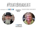 Catch Sharon Hess on the PirateBroadcast