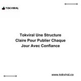 Tokviral Une Structure Claire Pour Publier Chaque Jour Avec Confiance