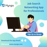 Job Search App for IOS and Android - Mynga