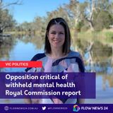 Victorian Opposition laments delayed release of Mental Health Report - with @EmmaKealyMP