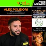 ALEX POLIDORI su VOCI.fm da "MUSICFILM AWARDS 2024" - clicca play e ascolta l'intervista