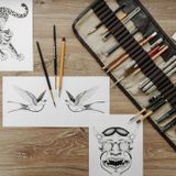 Discover the Beauty of Pencil Sketching – Custom Art by Vishal