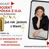 Rok podcastu i co dalej? Urodzinowe podsumowanie 1 roku i plany na następny.