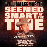 Comedian William Lee Martin / March 2026