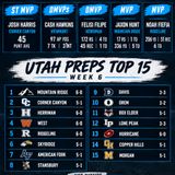 UTAH PREPS PODCAST — WEEK 6