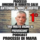 Antonino "Nino" Giuffré "Ero molto vicino a Provenzano" 1° parte Processo per la morte di Roberto Calvi