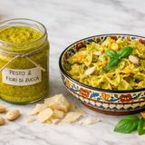 Pesto ai fiori di zucca