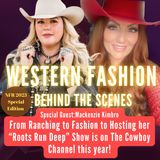 Mackenzie Kimbro Hosts Roots Run Deep Show on The Cowboy Channel @ NFR + Cattle Ranching & Western Fashion
