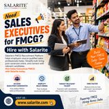 Need Sales Executives for FMCG Hire with Salarite