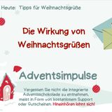 ✨ Die Wirkung von Weihnachtsgrüßen 🎙️