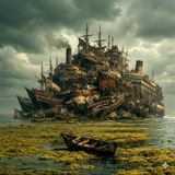 Часть 1 III. В ВОДНОЙ ПУСТЫНЕ. Александр Беляев, Остров Погибших Кораблей