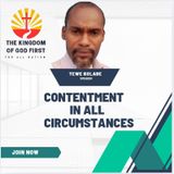 CONTENTMENT IN ALL CIRCUMSTANCES