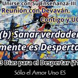 I.(b) Sanar verdaderamente es Despertar-1 (3 Dias para el Despertar – 11) — Unirse con Su Enseñanza III