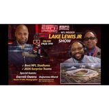 Lake Lewis Jr Show | ESPN Radio | NFL's Best Stadiums and Surprise 2026 Team's
