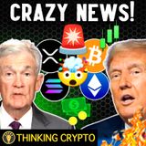 CRYPTO, GOLD, & SILVER PUMP AS FED JEROME POWELL TAKES ON TRUMP!