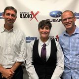 Eric Schurke and Bobbi Jo Gonnello with Moneypenny and Tyler Henry with Movement Mortgage