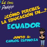 21. Cómo percibes la Educación en... Ecuador.