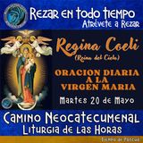 REGINA COELI (REINA DEL CIELO) DE HOY,MARTES 20 DE MAYO ORACION A NUESTRA MADRE 🌹LA VIRGEN MARIA 🙏.