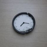 Broken Clock on Plain Desk — How to Become a Total Failure