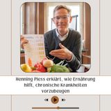 Henning Pless erklärt, wie Ernährung hilft, chronische Krankheiten vorzubeugen