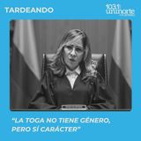 “La toga no tiene género, pero sí carácter” :: Jueza Sandra Heredia
