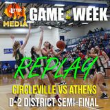 Litter Media Game of the Week - Circleville vs Athens - Girls Basketball February 24, 2024