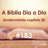 Curso Bíblico 183 - Deuteronômio Capítulo 30 - Bênçãos e maldiçoes, a vida e a morte - Padre Juarez de Castro