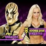 Orton smashes Diva and Goldust raw
