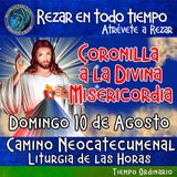 🟢 CORONILLA A LA DIVINA MISERICORDIA DE HOY. DOMINGO 10 DE AGOSTO 2025. 🙏  REZAR EN TODO TIEMPO.       