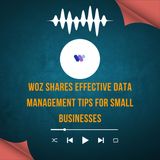 Woz Shares Effective Data Management Tips for Small Businesses