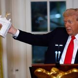 'His entire project is about himself' reaction to Trump's massive arch