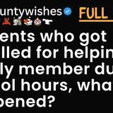 Students who got expelled for helping a family member during school hours_ what happened