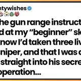 The shooting range instructors smirked at me_ not knowing I_d been a police sniper