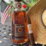 S5 E7 Four Roses Single Barrel Bourbon & La Aroma de Cuba Noblesse #onestreamlive
