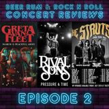 Episode 2 | FOO FIGHTERS, GRETA VAN FLEET, THE STRUTS, RIVAL SONS CONCERT REVIEWS / PLAGIARISM IN ROCK