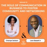 22. The Role of Communication in Business to Foster Community and Networking