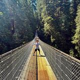 Walking Above the Trees! Capilano Suspension Bridge Adventure in Vancouver, Canada || E140
