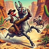 58 - On A Donkey's Hurricane Deck by Robert Pitcher Woodward