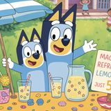 Bluey y el primer día de verano 😎☀️