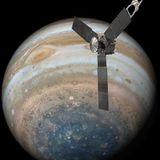Juno measures oxygen production on the ice moon Europa